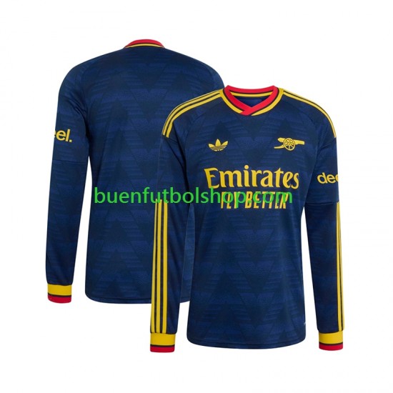Camiseta de Fútbol Arsenal 2026-2027 Segunda Equipación Manga Larga Hombre