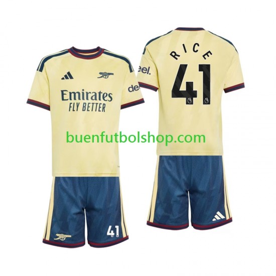 Camiseta de Fútbol Arsenal Declan Rice 41 2026-2027 Tercera Equipación Manga Corta Niño Camiseta de Fútbol Arsenal Declan Rice 41 2026-2027 Tercera Equipación Manga Corta Niño