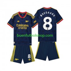 Camiseta de Fútbol Arsenal Martin Odegaard 8 2026-2027 Segunda Equipación Manga Corta Niño