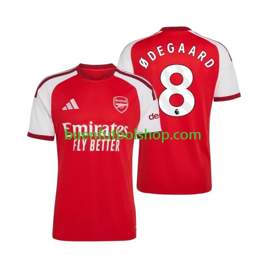 Camiseta de Fútbol Arsenal Martin Odegaard 8 2026-2027 Primera Equipación Manga Corta Hombre