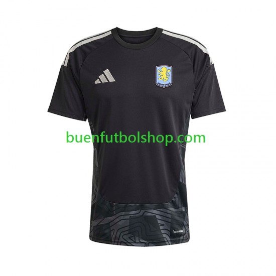Camiseta de Fútbol Aston Villa Portero 2026-2027 Segunda Equipación Manga Corta Hombre