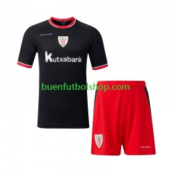 Camiseta de Fútbol Athletic Bilbao 2026-2027 Segunda Equipación Manga Corta Niño