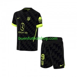 Camiseta de Fútbol Atlético Madrid Alexander Sorloth 9 2026-2027 Segunda Equipación Manga Corta Niño