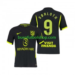 Camiseta de Fútbol Atlético Madrid Alexander Sorloth 9 2026-2027 Segunda Equipación Manga Corta Hombre