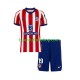 Camiseta de Fútbol Atlético Madrid Julian Alvarez 19 2026-2027 Primera Equipación Manga Corta Niño