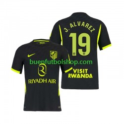 Camiseta de Fútbol Atlético Madrid Julian Alvarez 19 2026-2027 Segunda Equipación Manga Corta Hombre