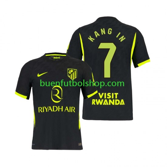 Camiseta de Fútbol Atlético Madrid Lee Kang-in 7 2026-2027 Segunda Equipación Manga Corta Hombre