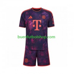 Camiseta de Fútbol Bayern de Múnich 2026-2027 Tercera Equipación Manga Corta Niño