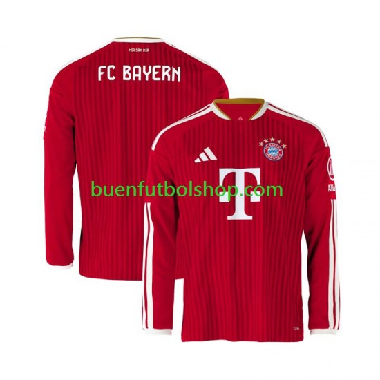 Camiseta de Fútbol Bayern de Múnich 2026-2027 Primera Equipación Manga Larga Hombre