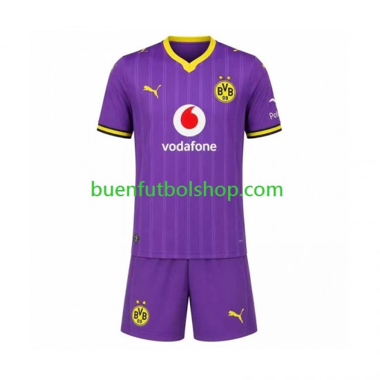 Camiseta de Fútbol Borussia Dortmund 2026-2027 Tercera Equipación Manga Corta Niño Camiseta de Fútbol Borussia Dortmund 2026-2027 Tercera Equipación Manga Corta Niño