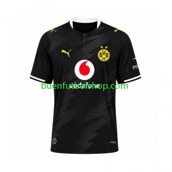 Camiseta de Fútbol Borussia Dortmund 2026-2027 Segunda Equipación Manga Corta Hombre