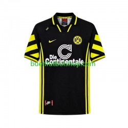 Camiseta de Fútbol Borussia Dortmund Retro 1996 Segunda Equipación Manga Corta Hombre