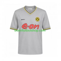 Camiseta de Fútbol Borussia Dortmund Retro 2002 Segunda Equipación Manga Corta Hombre