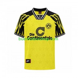 Camiseta de Fútbol Borussia Dortmund Retro 1994 Primera Equipación Manga Corta Hombre