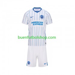 Camiseta de Fútbol Brighton Hove Albion 2026-2027 Segunda Equipación Manga Corta Niño