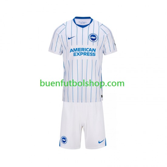 Camiseta de Fútbol Brighton Hove Albion 2026-2027 Segunda Equipación Manga Corta Niño Camiseta de Fútbol Brighton Hove Albion 2026-2027 Segunda Equipación Manga Corta Niño