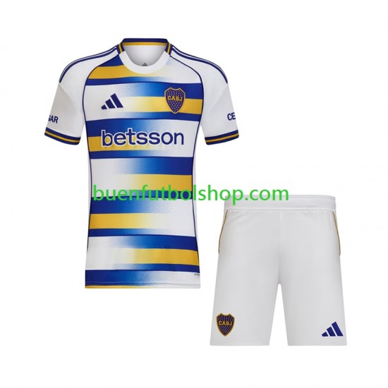 Camiseta de Fútbol CA Boca Juniors 2026-2027 Tercera Equipación Manga Corta Niño