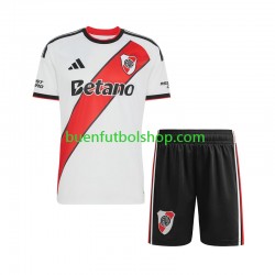 Camiseta de Fútbol CA River Plate 2026-2027 Primera Equipación Manga Corta Niño