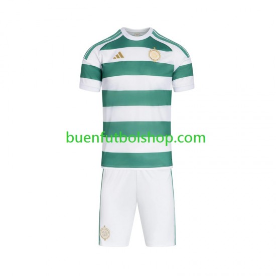 Camiseta de Fútbol Celtic FC 2026-2027 Primera Equipación Manga Corta Niño