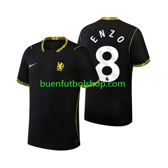 Camiseta de Fútbol Chelsea Enzo Fernandez 8 2026-2027 Segunda Equipación Manga Corta Hombre