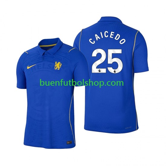Camiseta de Fútbol Chelsea Moises Caicedo 25 2026-2027 Primera Equipación Manga Corta Hombre