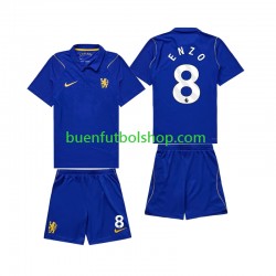 Camiseta de Fútbol Chlesea Enzo Fernandez 8 2026-2027 Primera Equipación Manga Corta Niño