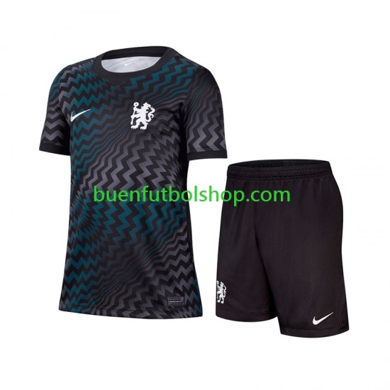 Camiseta de Fútbol Portero Chlesea 2026-2027 Primera Equipación Manga Corta Niño