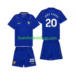 Camiseta de Fútbol Chlesea Joao Pedro 20 2026-2027 Primera Equipación Manga Corta Niño
