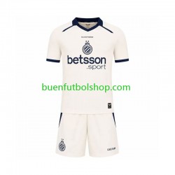 Camiseta de Fútbol Club Brugge 2026-2027 Segunda Equipación Manga Corta Niño