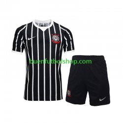Camiseta de Fútbol Corinthians 2026-2027 Segunda Equipación Manga Corta Niño