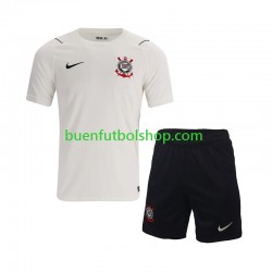 Camiseta de Fútbol Corinthians 2026-2027 Primera Equipación Manga Corta Niño