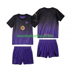 Camiseta de Fútbol FC Barcelona 2026-2027 Segunda Equipación Manga Corta Niño