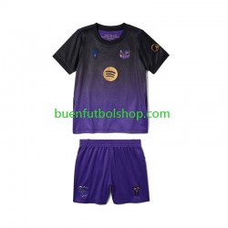 Camiseta de Fútbol FC Barcelona 2026-2027 Segunda Equipación Manga Corta Niño