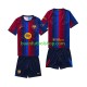 Camiseta de Fútbol FC Barcelona 2026-2027 Primera Equipación Manga Corta Niño