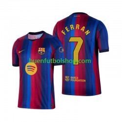 Camiseta de Fútbol FC Barcelona Ferran Torres 7 2026-2027 Primera Equipación Manga Corta Hombre