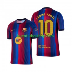Camiseta de Fútbol FC Barcelona Lamine Yamal 10 2026-2027 Primera Equipación Manga Corta Hombre