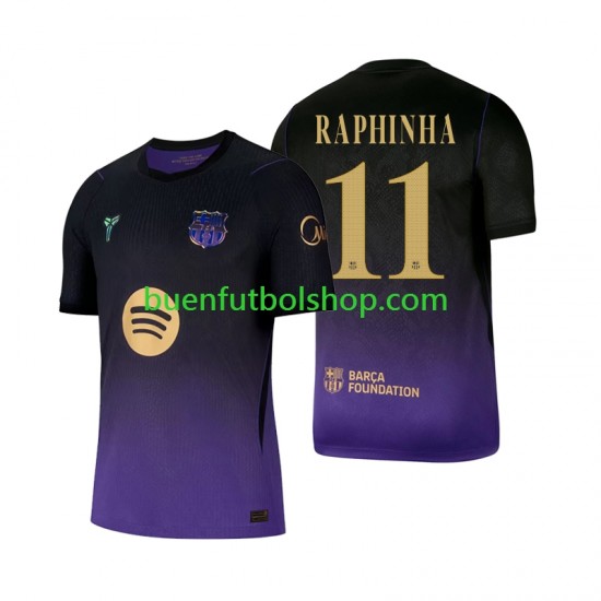 Camiseta de Fútbol FC Barcelona Raphinha 11 2026-2027 Segunda Equipación Manga Corta Hombre Camiseta de Fútbol FC Barcelona Raphinha 11 2026-2027 Segunda Equipación Manga Corta Hombre