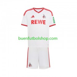 Camiseta de Fútbol FC Köln 2026-2027 Primera Equipación Manga Corta Niño