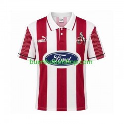Camiseta de Fútbol FC Köln Retro 1995 1996 Primera Equipación Manga Corta Hombre