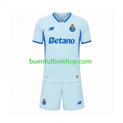 Camiseta de Fútbol FC Porto 2026-2027 Tercera Equipación Manga Corta Niño