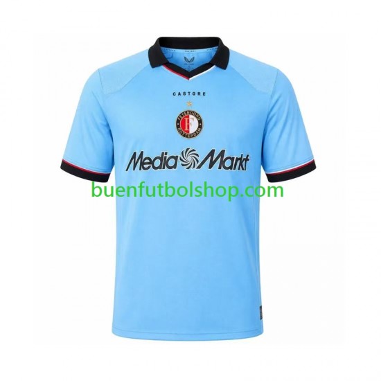 Camiseta de Fútbol Feyenoord Rotterdam 2026-2027 Segunda Equipación Manga Corta Hombre Camiseta de Fútbol Feyenoord Rotterdam 2026-2027 Segunda Equipación Manga Corta Hombre