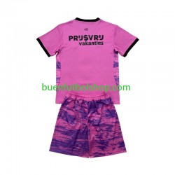 Camiseta de Fútbol Feyenoord Rotterdam Portero 2026-2027 Tercera Equipación Manga Corta Niño