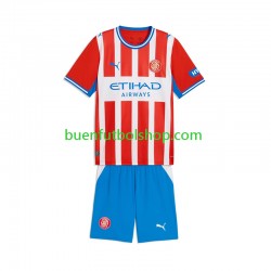 Camiseta de Fútbol Girona 2026-2027 Primera Equipación Manga Corta Niño