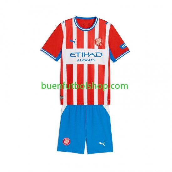 Camiseta de Fútbol Girona 2026-2027 Primera Equipación Manga Corta Niño