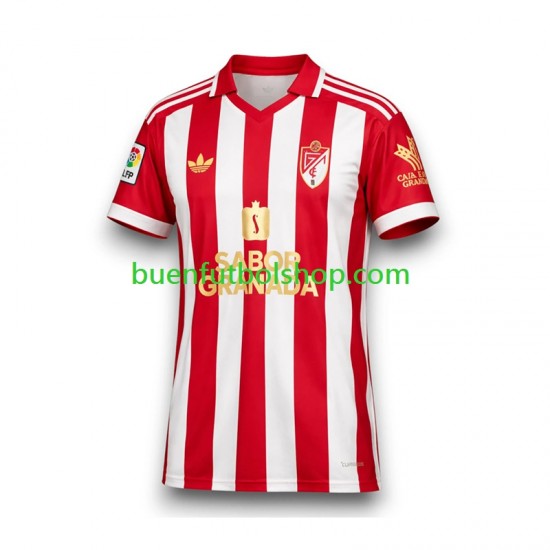 Camiseta de Fútbol Granada Retro 2025-2026 Primera Equipación Manga Corta Hombre