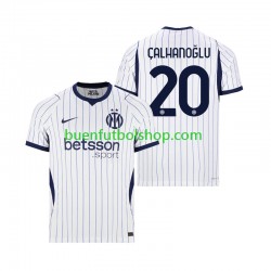 Camiseta de Fútbol Inter Milan Hakan Calhanoglu 20 2026-2027 Segunda Equipación Manga Corta Hombre