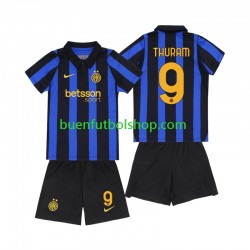 Camiseta de Fútbol Inter Milan Marcus Thuram 9 2026-2027 Primera Equipación Manga Corta Niño