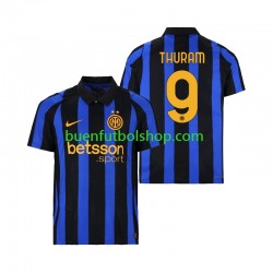 Camiseta de Fútbol Inter Milan Marcus Thuram 9 2026-2027 Primera Equipación Manga Corta Hombre