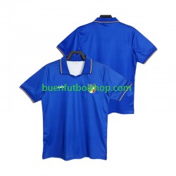 Camiseta de Fútbol Italia Retro 1990 Primera Equipación Manga Corta Hombre
