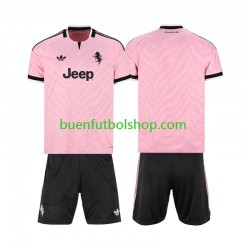 Camiseta de Fútbol Juventus 2026-2027 Segunda Equipación Manga Corta Niño